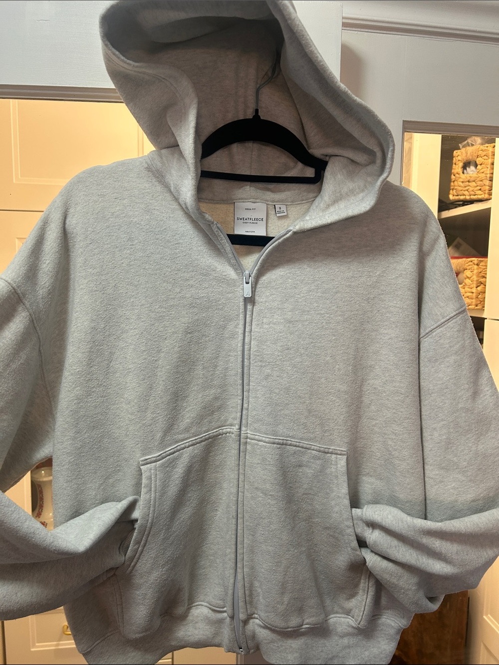 Aritzia Mega Fit Sweatfleece cozy fleece